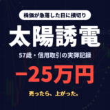 太陽誘電の株価が下落した理由は?急落の日に損切りした57歳